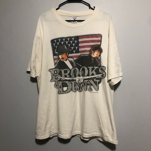Vintage 2000 Brooks & Dunn Nitro Circus Shirt - Picture 1 of 6